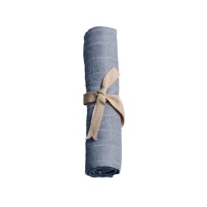 Stofble GOTS - Muslin Warm Blue - Filibabba