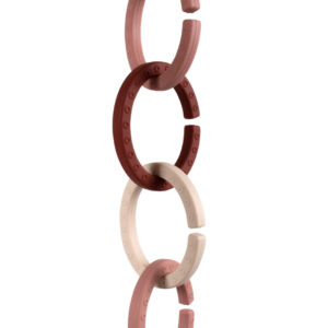 Silikone ophængsringe - Rose - Filibabba