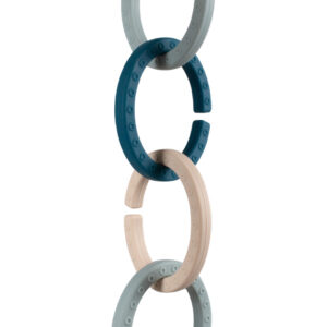 Silikone ophængsringe - Blue - Filibabba