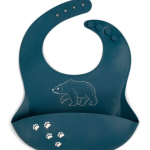 Silikone hagesmæk - Bjørn - Filibabba