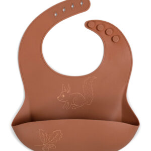 Silikone hagesmæk - Egern - Filibabba