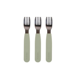 Silikone gafler 3-pak - Green - Filibabba