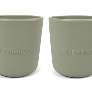 Silikone kop 2-pak - Green - Filibabba