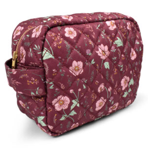Toilettaske i genanvendt RPET - Fall Flowers - Filibabba
