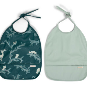 Hagesmæk m. bindebånd 2-pak - Night - Filibabba