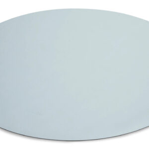 Skridsikkert stoleunderlag i genanvendt PU-læder - Pearl Blue - Filibabba