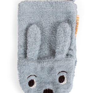 Vaskehandske med hare GOTS - Filibabba