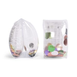 Badevinger Alfie m. regnbuefarvet konfetti - Filibabba