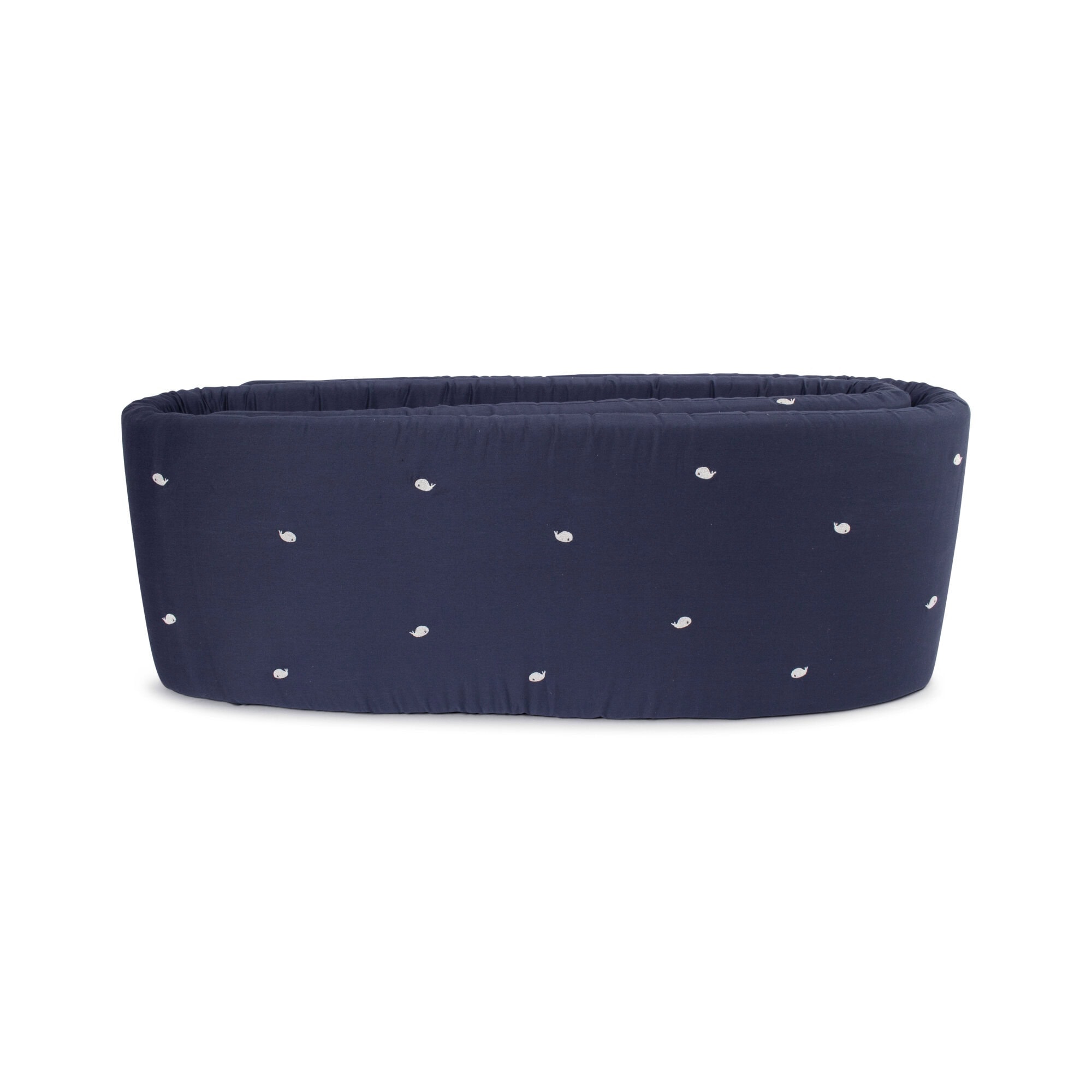 FI-03297_1-new Sengerand - broderet Hvalen Christian design - Midnight - Filibabba