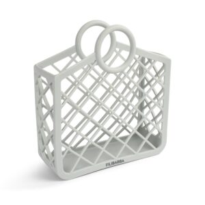 Strandtaske i silikone - Pearl Blue - Filibabba