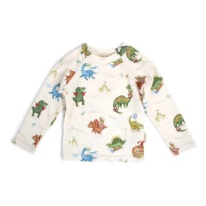 Nor - UV-bluse LS 3-4 år - Dino Beach - Filibabba