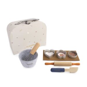 Legekuffert - Bagesæt i træ - Filibabba