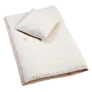 Baby sengetøj GOTS (70x80 cm) Indian - Warm Grey - Filibabba