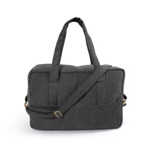 Parent Bag - Fløjl - Stone grey - Filibabba