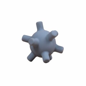 Motorikbold - Baby sense ball Powder blue - Filibabba