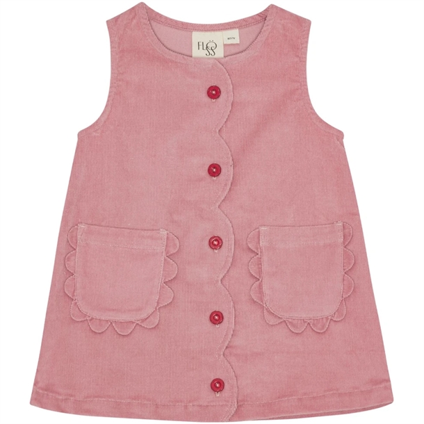 Floss-Kjole-Mia-Velvet-Rose Flöss Kjole Mia Velvet Rose - Flöss