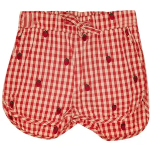 Flöss Shorts - Molly - Berry Gingham - Jordbær - Flöss