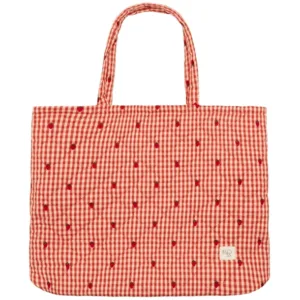 Flöss Taske - Molly Quilted Bag - Berry Gingham - Jordbær - Flöss