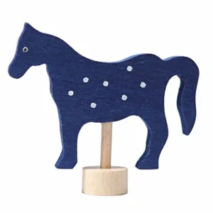 GRIMM'S Dekorativ Figur - Blå Hest - GRIMM's