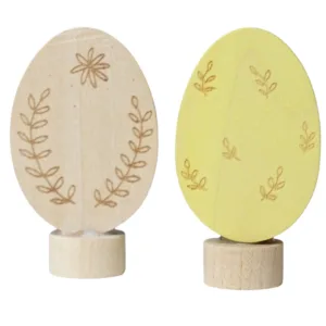 GRIMMS Dekorativ Figur - Påskeæg - Ornamental Duo - GRIMM's