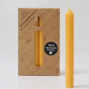 GRIMM'S Lys 10% Bivoks - Amber - 12 stk. - GRIMM's