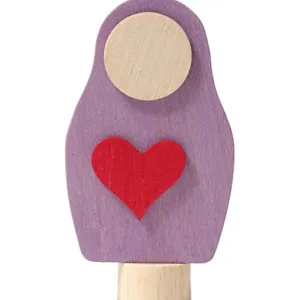 GRIMM'S Dekorativ Figur - Hjerte Babushka - GRIMM's