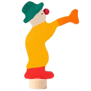 GRIMM'S Dekorativ Figur - Klovn Med Trumpet - GRIMM's