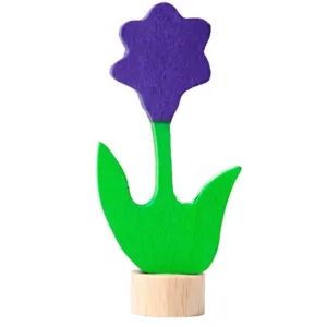 GRIMM'S Dekorativ Figur - Lilla Blomst - GRIMM's