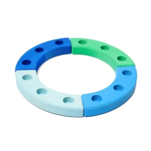 Grimms Fødselsdagsring - Lille - Blue-Green - GRIMM's