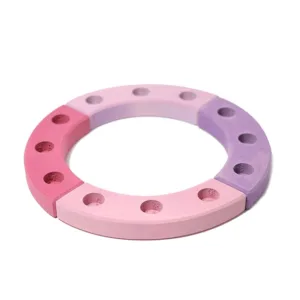 Grimms Fødselsdagsring - Lille - Pink-Purple - GRIMM's