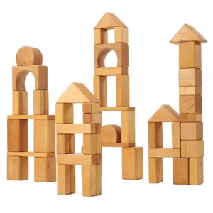 GRIMM's Træklodser 60 dele Geo Blocks - Natur - GRIMM's