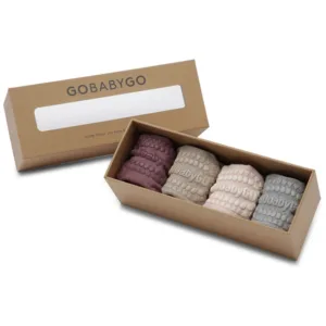 GoBabyGo Strømper Skridsikre Bambus Combo Box Soft Pink - GoBabyGo