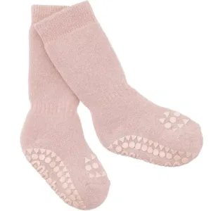 GoBabyGo Strømper - tyk bomuld - Dusty Rose - GoBabyGo