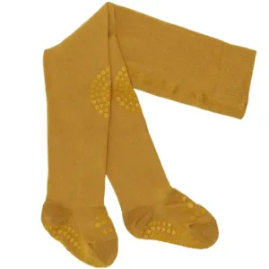 GoBabyGo strømpebukser Mustard - GoBabyGo