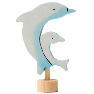 Grimms Dekorativ Figur - To delfiner - GRIMM's
