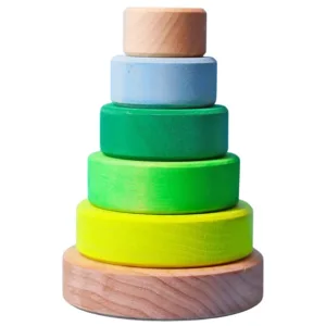 Grimms Stabeltårn Neon Grøn - lille - GRIMM's