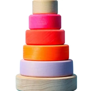 Grimms Stabeltårn Neon Pink - lille - GRIMM's