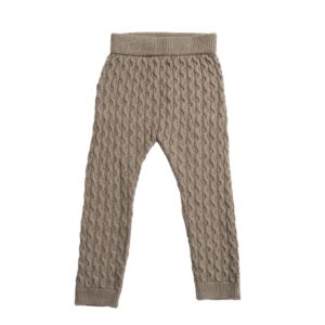 Gunver leggings, 20% uld - Crockery / 86/92 - Hanevild