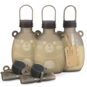 Haakaa Silikone Opbevaringsposer til brystmælk 5 stk. (260ml) - Haakaa