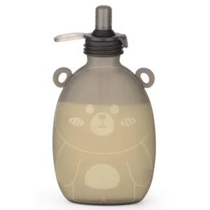 Haakaa Silikone Smoothie pose - Happii Bear - 1 stk. (260ml) - Haakaa