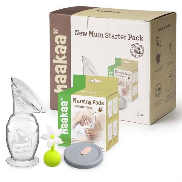 Haakaa-brystpumpe-Startpakke Haakaa brystpumpe Startpakke - Haakaa