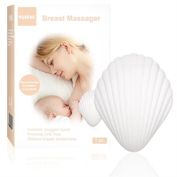 Haakaa-musling-brystmassager Haakaa musling brystmassager - Haakaa
