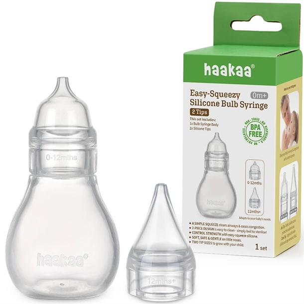Haakaa-naesesuger-til-baby-Easy-Squeezy Haakaa næsesuger til baby - Easy-Squeezy - Haakaa