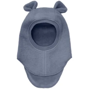 Huttelihut Hue - Uld/bomuld - 2-lags m. ører - Folkstone Gray - Huttelihut