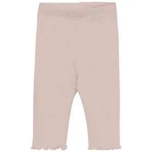 Huttelihut Leggings - Rib - Sepia Rose - Huttelihut