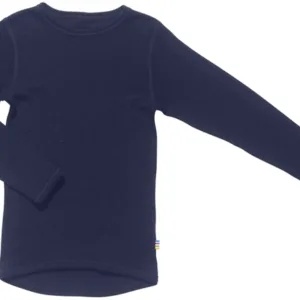 Joha Bluse Uld Rib Marineblå - Joha