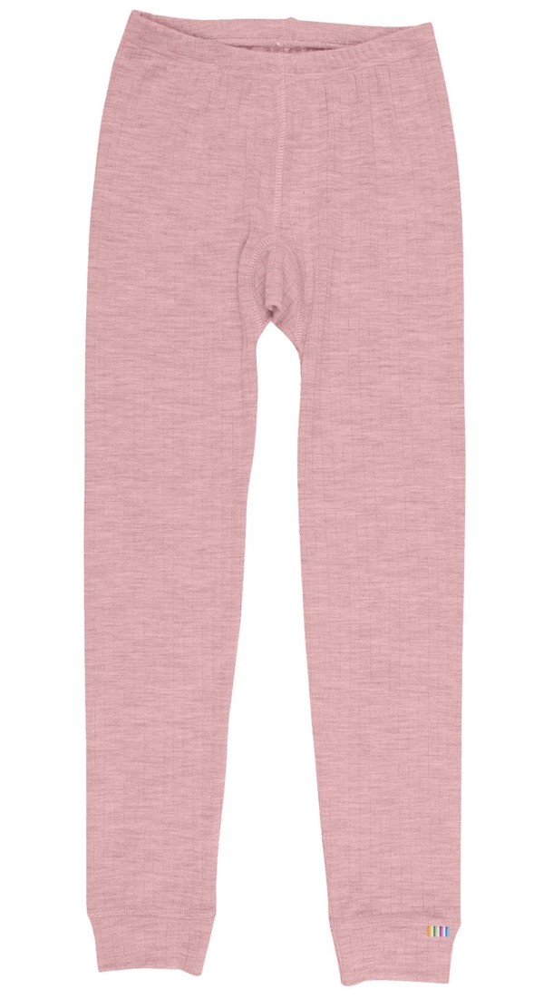 Joha-Leggings-Uld-Rib-Old-Rose Joha Leggings Uld Rib Old Rose - Joha