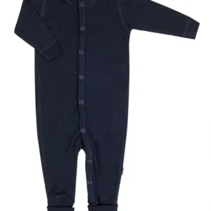 Joha Natdragt Uld 2-i-1 fod Navy Blå - Joha