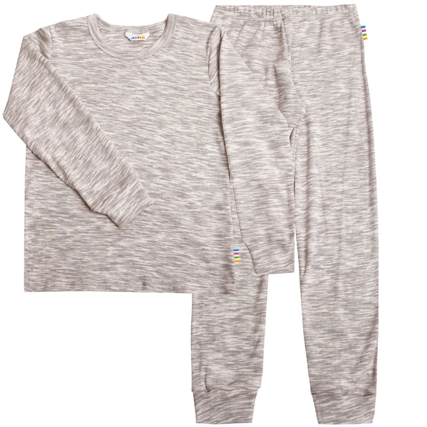 Joha-Nattoej-Beige-Melange Joha Nattøj - økologisk bomuld - Beige Melange - Joha