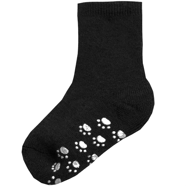 Joha-Stroemper-Uld-kravlestroemper-anti-slip-Sort Joha Strømper - Uld kravlestrømper m. anti-slip - Sort - Joha